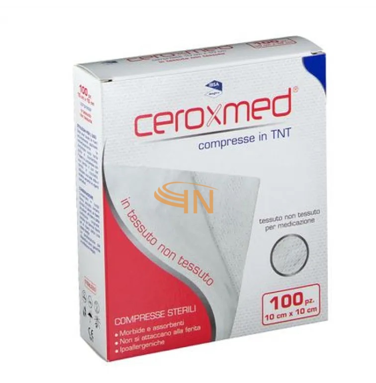 Ceroxmed Compresse TNT Garza 10x10 cm 100 pezzi