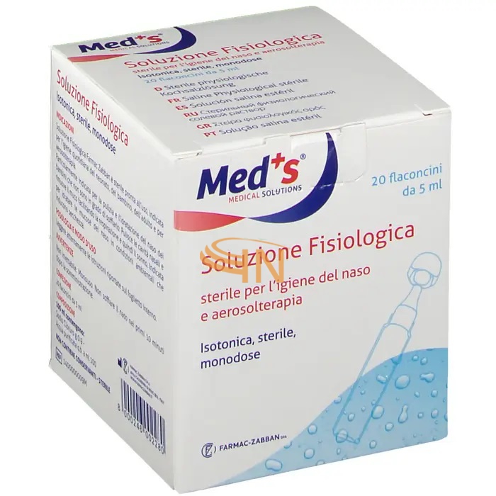 Meds Soluzione Fisiologica Kids 20 Flaconcini 5ml