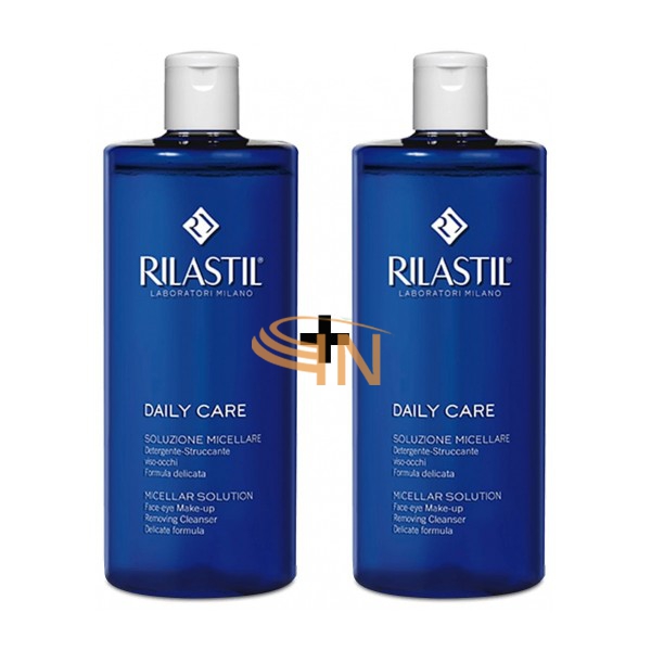 Rilastil Daily Care Soluzione Micellare Detergente Struccante 2 X 250 ml