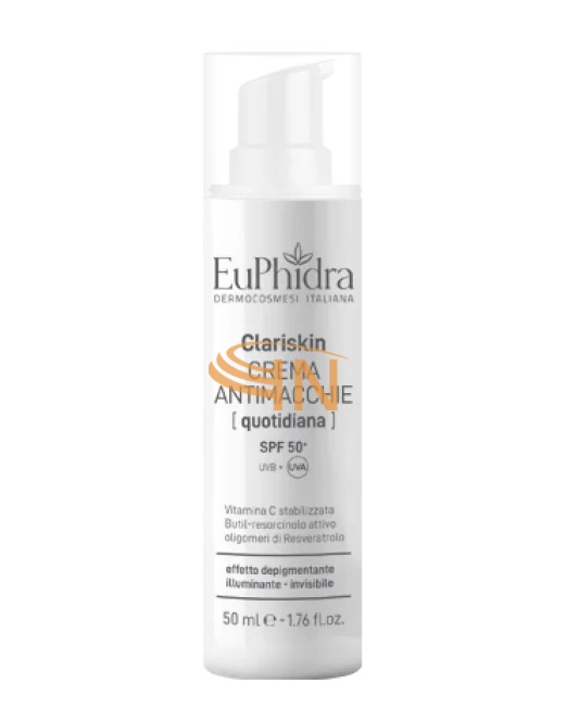 Euphidra Clariskin Crema Antimacchie Quotidiana Spf50+ da 50 ml