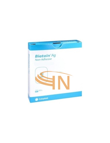 Coloplast Biatain Medicazione in Schiuma non Adesiva 10x10 cm 5 pezzi