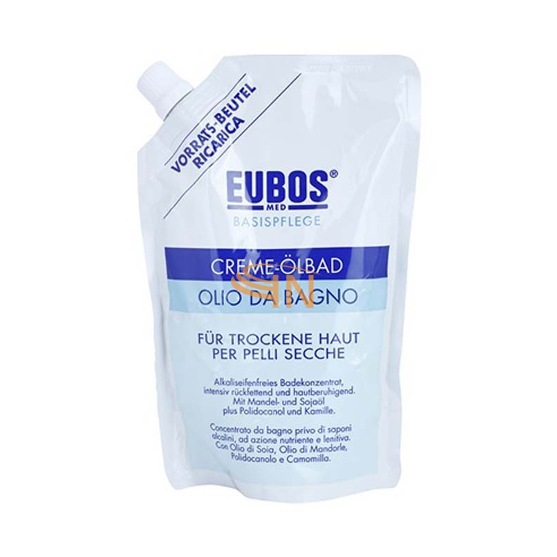 Eubos Olio Bagno Ricarica 400ml