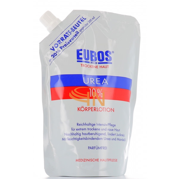 Eubos Urea 10% lozione Corpo Ricarica 400ml