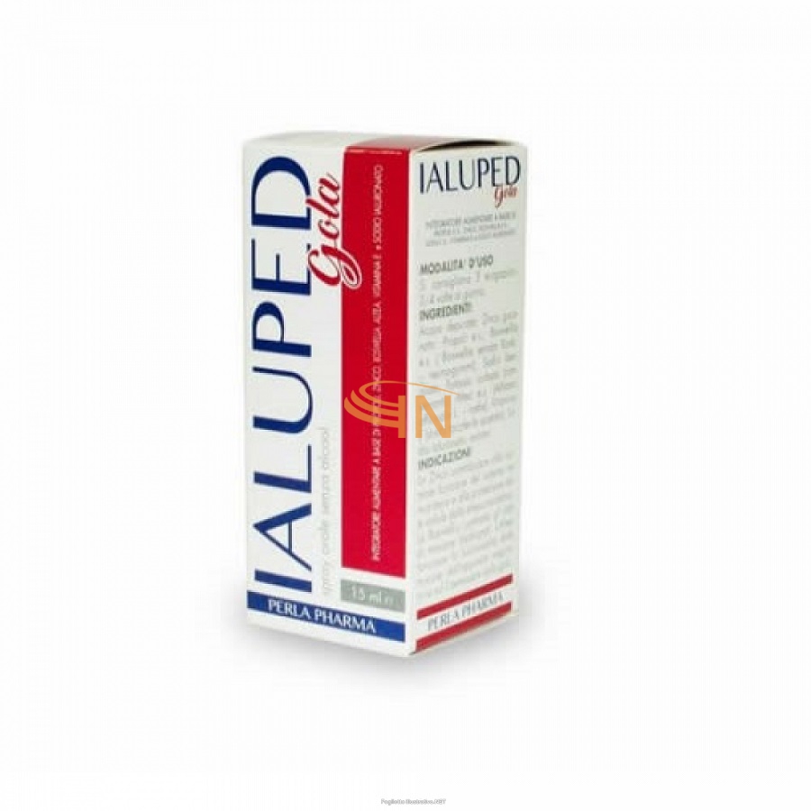 Perla Pharma Ialuped Gola Spray Orale 15ml