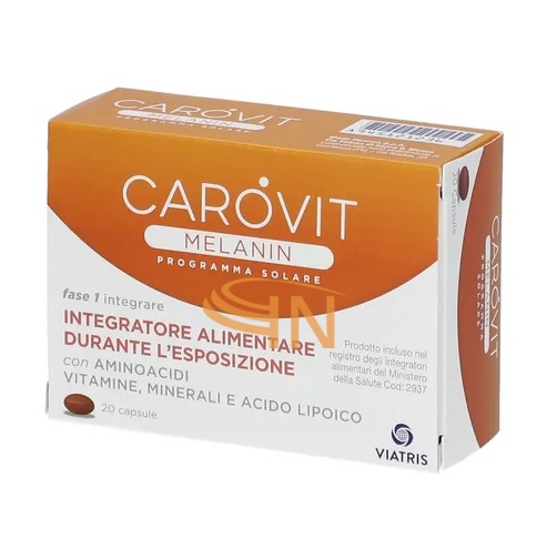 Carovit Melanin Solare 20 capsule