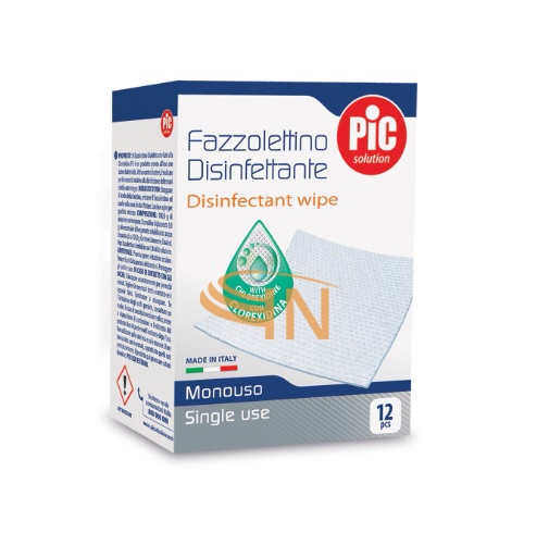 Pic Fazzolettino Disinfettante 12 pezzi