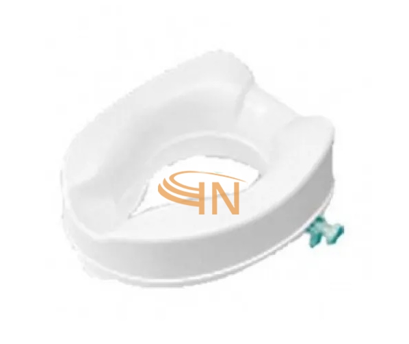 Intermed Alza WC con Fissaggio Laterale Altezza 14 cm