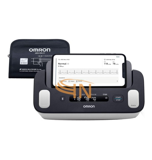 Omron Complete Misuratore di Pressione e Elettrocardiogramma
