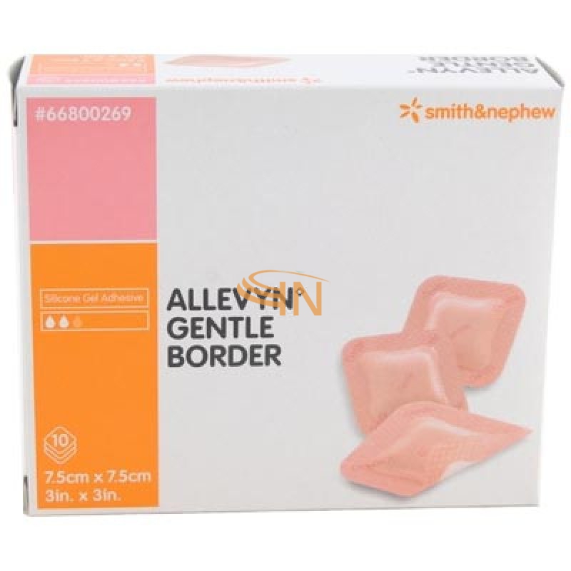 Smith & Nephew Allevyn Gentle Border 7,5x7,5cm 10 pezzi
