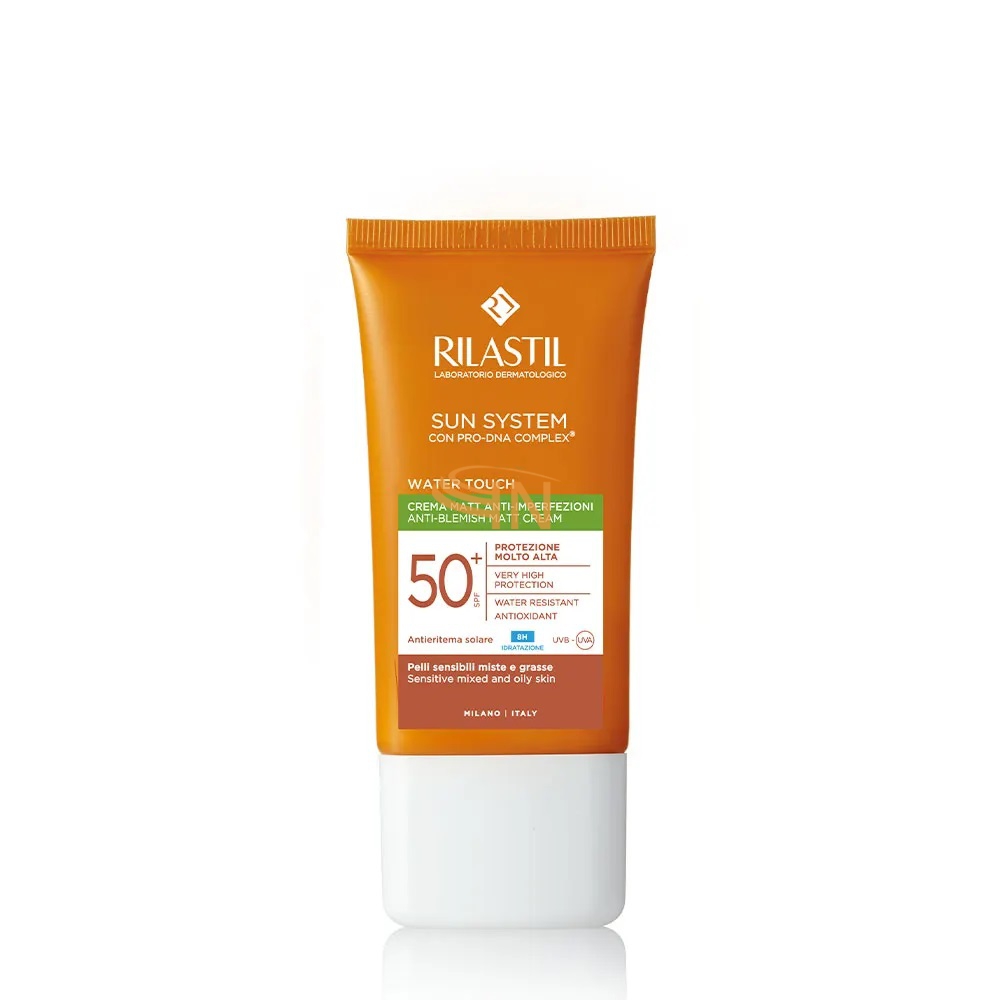 Rilastil sun system water touch mat crema spf 50+ 50ml