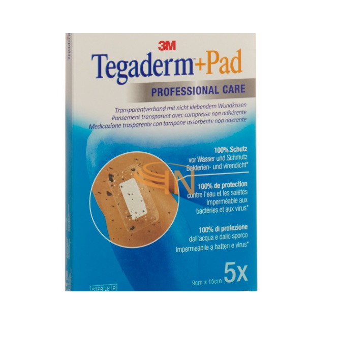 Tegaderm Cerotto pad  9x15cm 5 pezzi