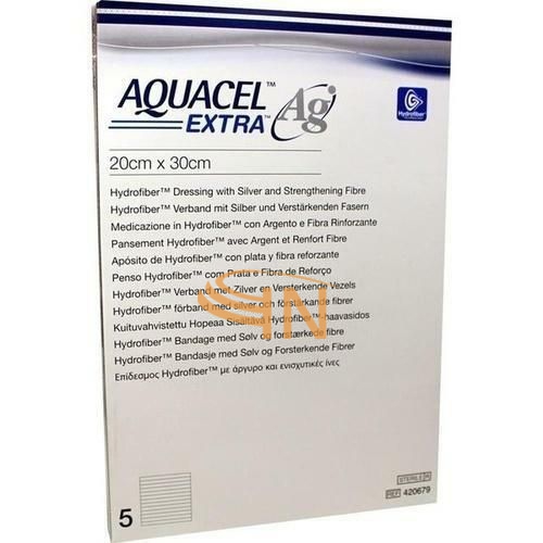 Convatec Aquacel Ag Extra Drs 20x30cm 5 pezzi