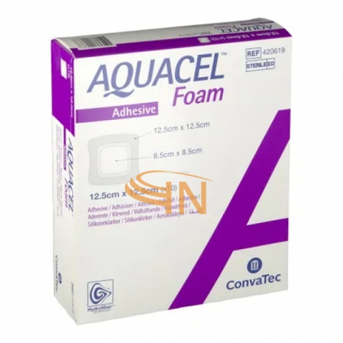 Convatec Aquacel Foam Adesivo 15x15cm 10 pezzi