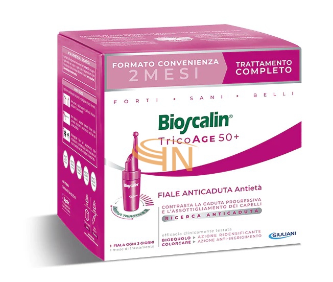 Bioscalin Tricoage50+ Donna 20 Fiale Anticaduta Antieta