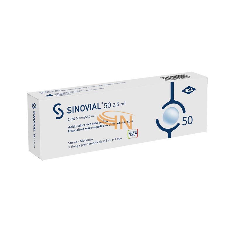 Sinovial 50 Siringa pre-riempita 2% da 2,5 ml