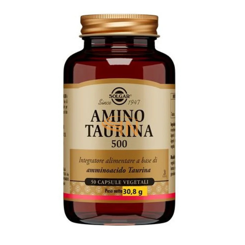 Amino Taurina 500 Solgar 50 capsule