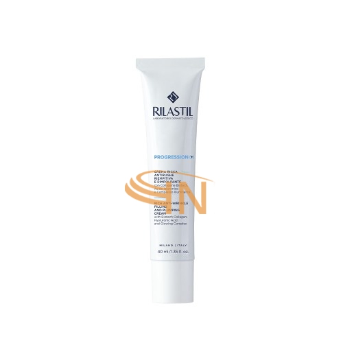 Rilastil Progression+ Crema Ricca Antirughe Rimpolpante 40 ml