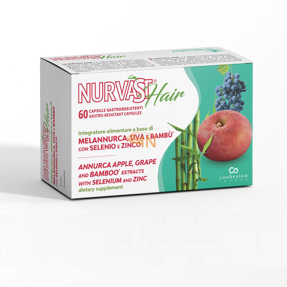 Coohesion Pharma Nurvast Hair 60 capsule Gastroresistenti