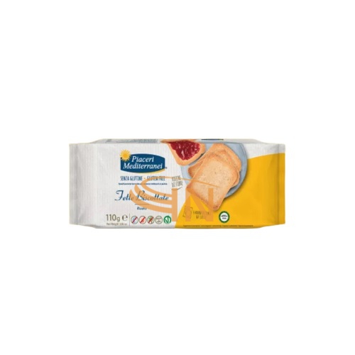Eurospital Piaceri Mediterranei Fette Biscottate 110g