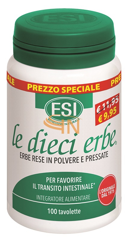 Esi Le Dieci Erbe 100 tavolette