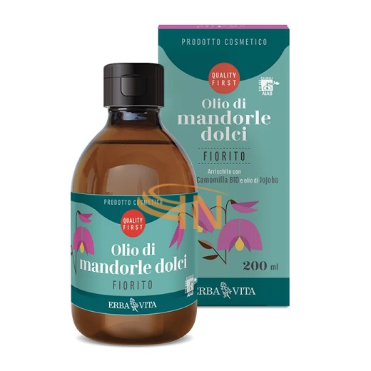 Erba Vita Olio Mandorle Dolci Profumato Fiorito 200 ml