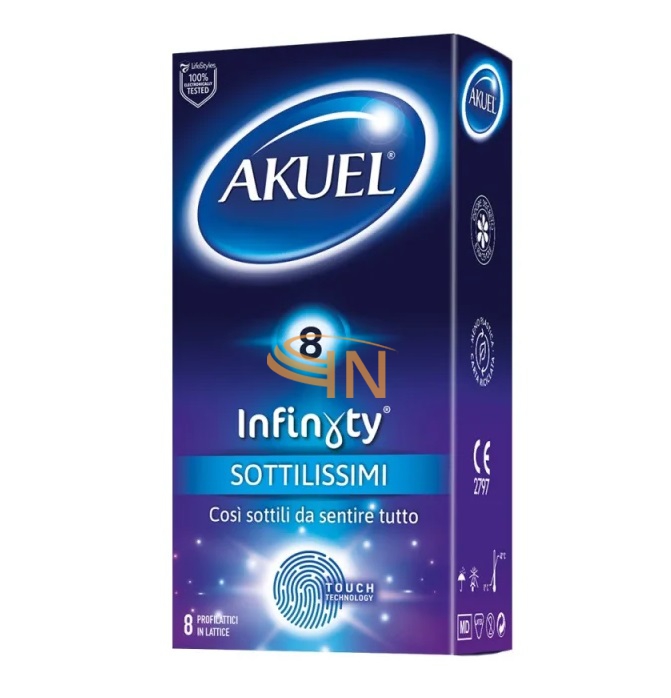 Akuel Infinity Sottilissimo 8 pezzi