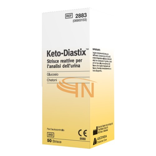 Ketodiastix Glucosio e Chetoni 50 strisce