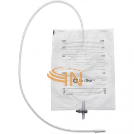 Hollister Sacca Urina con Antireflusso e Rubinetto di Scarico Tubo 130cm 30pz