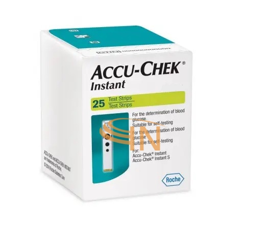 Accu-chek Instant 25 Strisce Reattive Misurazione Glicemia