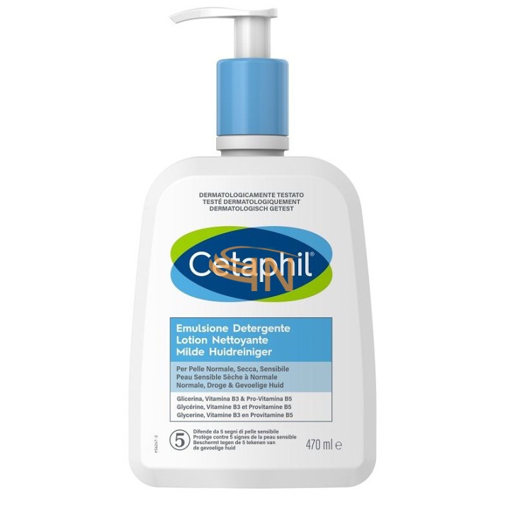 Cetaphil Emulsione Detergente Viso e Corpo 470 ml