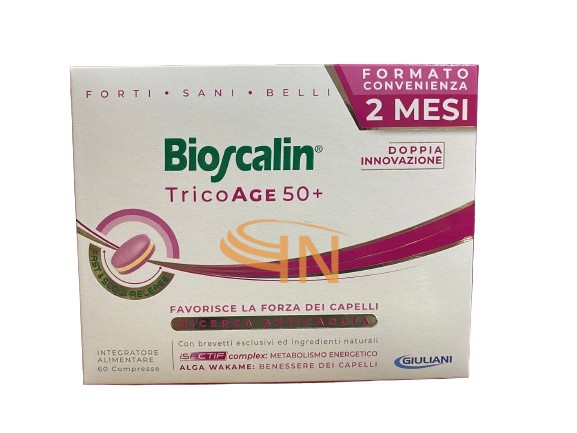Bioscalin Tricoage 50+ Donna 60 compresse