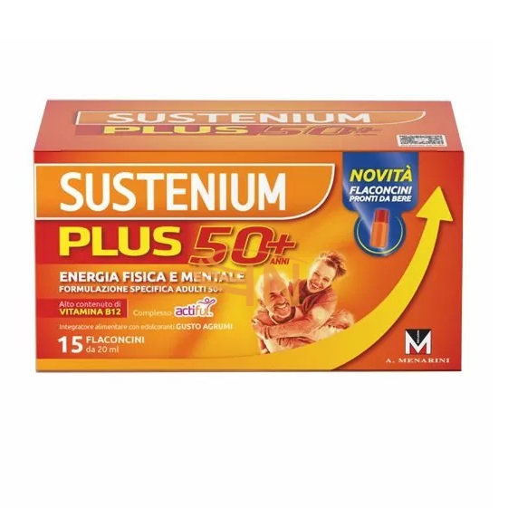 Sustenium Plus 50+ 15 flaconcini