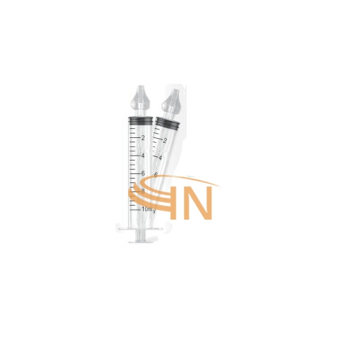 Vicloon Irrigatore Nasale, 2 Pezzi 10 ml Dispositivo di Risciacquo per Lavaggio Cavo Nasale con