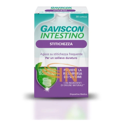 Gaviscon Intestino Stitichezza 30 capsule