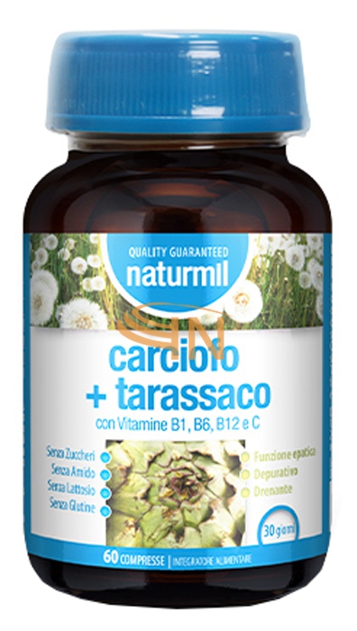 Naturmil Carciofo + Tarassaco 60 compresse