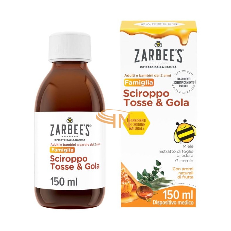 Zarbee's Sciroppo Tosse e Gola 150 ml