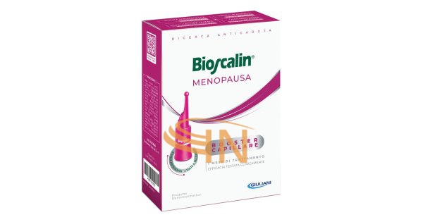Bioscalin Menopausa Booster Capillare Trattamento Anticaduta Capelli 8 fiale