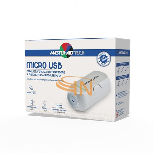 Master aid Tech Micro USB Nebulizzatore Aerosol Terapia