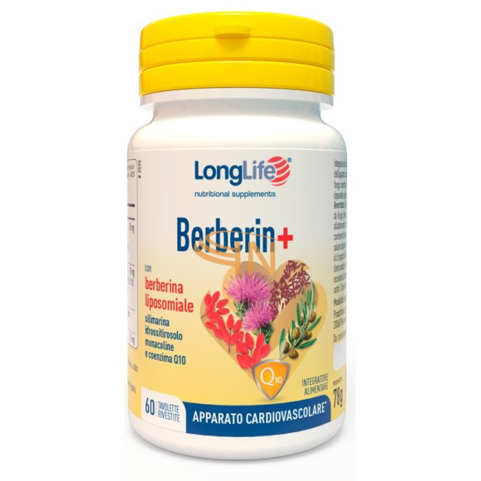 Longlife Berberin  60 Tavolette Rivestite