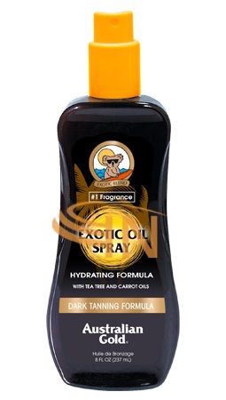 Australian Gold Exotic Oil Spray 237 ml Dark Tanning Formula