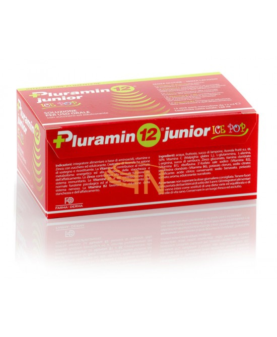 Farma Derma Pluramin12 junior 14 stick pack 12 ml	