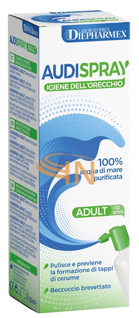 Audispray adulti soluzione salina ipertonica spray igiene orecchio 50ml	