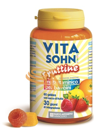 Vitasohn junior fruttine 60 caramelle