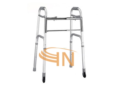 Mediland Kometa Deambulatore Pieghevole 2 Ruote Fisse e 2 Puntali