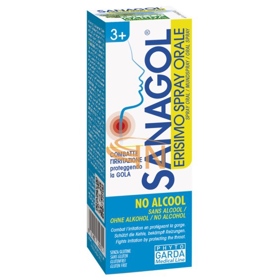 Sanagol spray erisimo senza alcool 20 ml