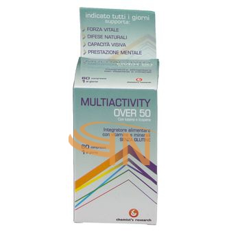 Multiactivity over 50+     60 compresse