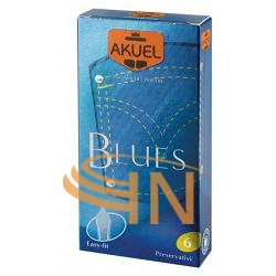 Profilattico ankuel by manix blues B 6 pezzi