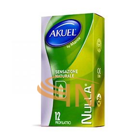 Profilattico akuel by manix nulla b 12 pezzi