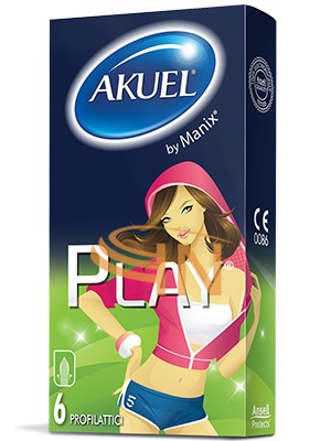 Profilattico Akuel by manix play b 6 pezzi