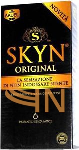 Profilattico  akuel skin original b 6 pezzi	